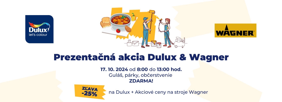 Prezentačná akcia Dulux a Wagner v L&amp;Š Košice